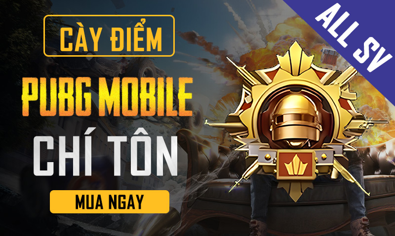 CÀY ĐIỂM PUBG CHÍ TÔN